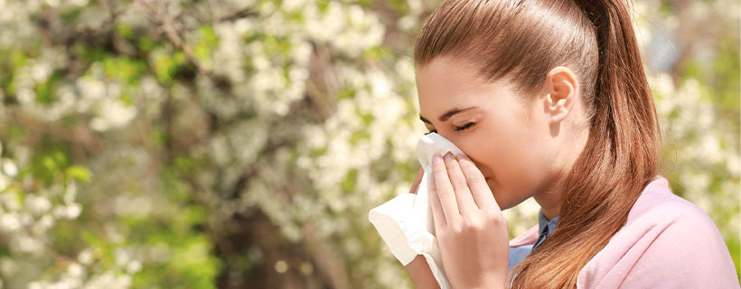 patient needing allergies treatment in Marlton