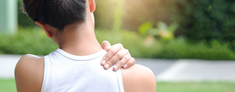 patient needing frozen shoulder treatment in Marlton